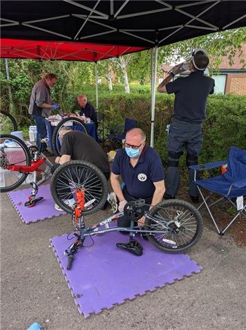  - Some extra photos from the Bike Marking event