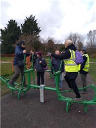 Caernarvon Park Outdoor Gym Equipment Grand opening