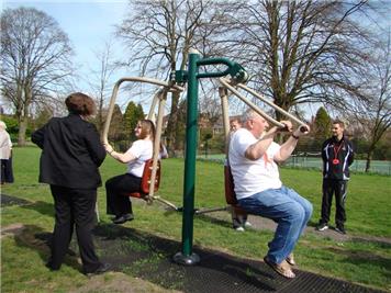 Outdoor Gym - Keeping Fit in Up Hatherley