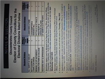 Notice of Election